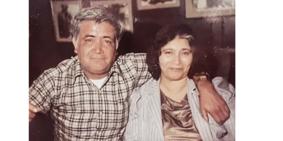 Mr. and Mrs. Ramirez, founders of Culebra Meat Market