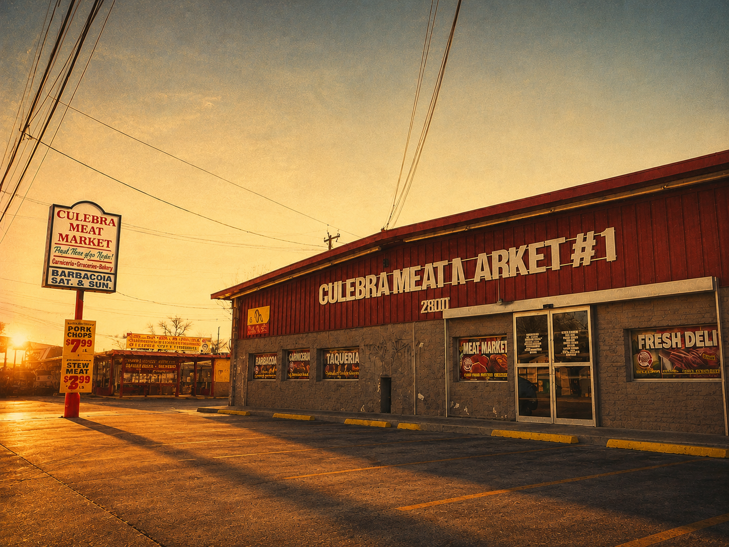 The Early Days — Culebra Super Meat Market